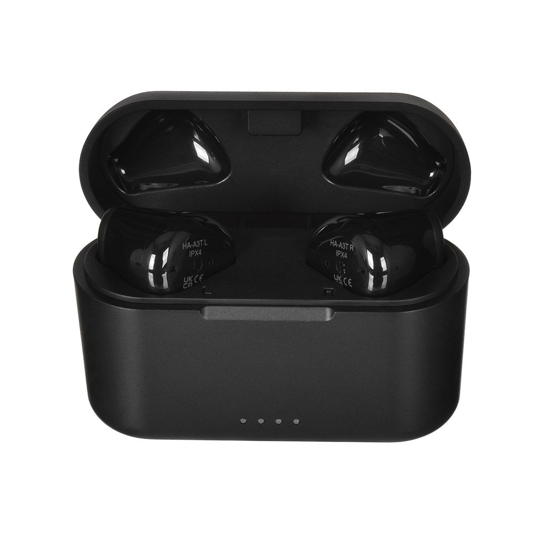 JVC HA-A3T Headphones, Wireless, Black - Thumbnail 8