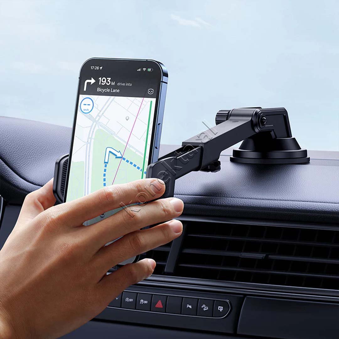 Baseus Car Phone Holder Vacuum - Thumbnail 8