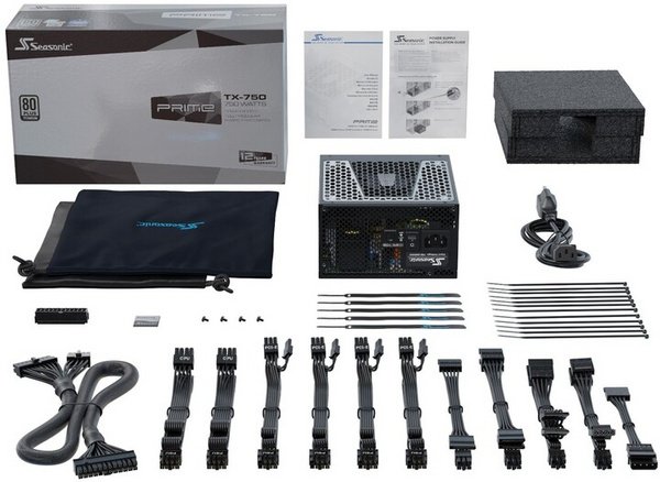 Seasonic Prime TX-750 Power Supply, 750W - Thumbnail 6