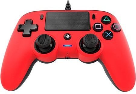 Nacon Compact Controller, Wired, Red - Thumbnail 3