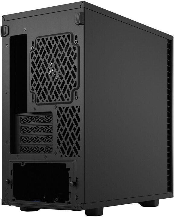 Fractal Design Define 7 Mini Case, Black Solid - Thumbnail 3