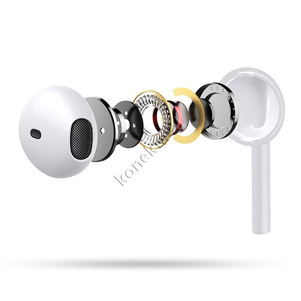 MOXOM Bluetooth Type-C Headphones, White - Thumbnail 2
