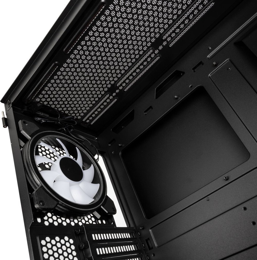 Kolink Observatory Y AMD SE ARGB Case, Black, Midi Tower - Thumbnail 5