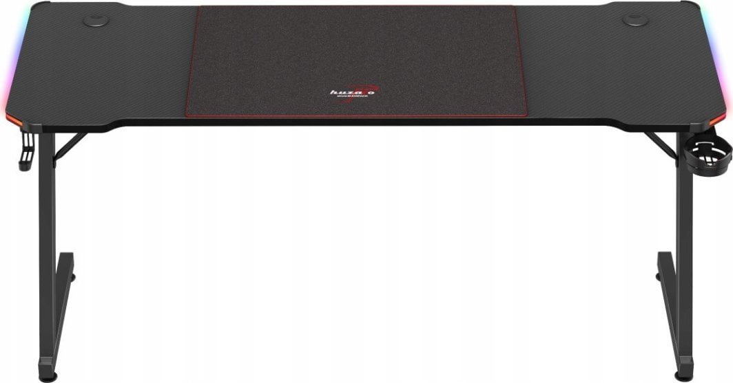 Huzaro Hero 4.8 Gaming Table, 160x60cm, Black - Thumbnail 2
