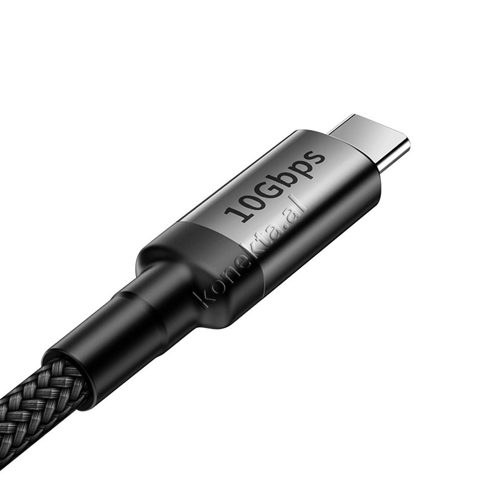 Baseus KLF 1m Type-C Cable, PD3.1 Gen2, 100W - Thumbnail 2