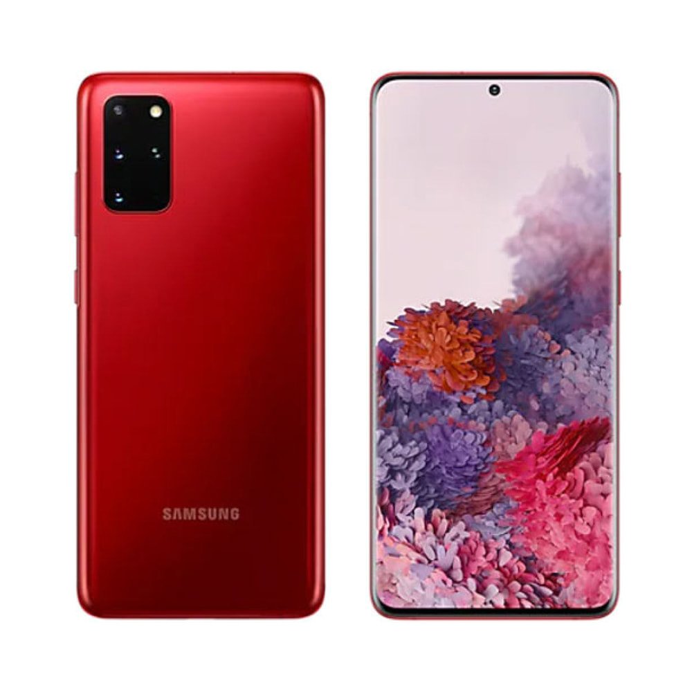 Samsung Galaxy S20 Plus Smartphone, Red, 12GB, 256GB - Image 1