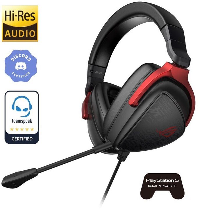 ASUS ROG Delta S Core Headphones, Black - Thumbnail 2