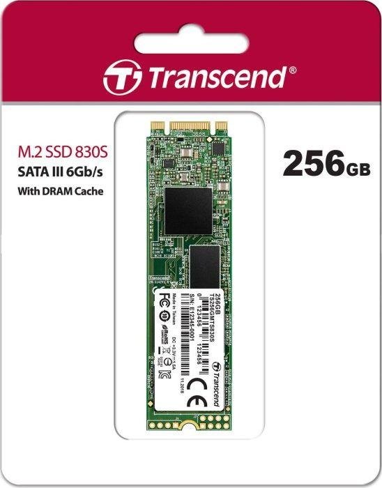 Transcend 830S SSD, 256GB, M.2 2280 SATA III - Thumbnail 4
