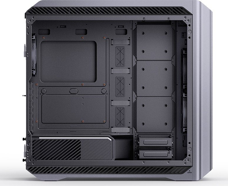 Jonsbo D500 ARGB Case, Black and Silver, Full Tower - Thumbnail 23