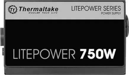 Thermaltake Litepower II Black PS-LTP-0750NPCNEU-2 ATX, 750W Power Supply - Thumbnail 2