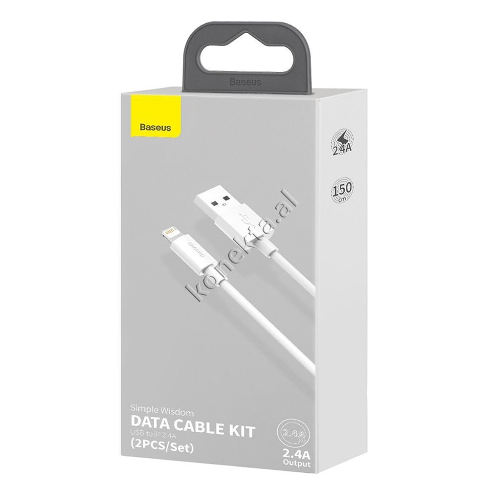 Baseus USB Charging Cable, 1.5m, Lightning, 2.4A - Thumbnail 11