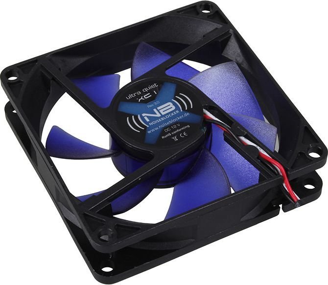 Noiseblocker BlackSilent XC1 Cooler, 80 mm - Thumbnail 2