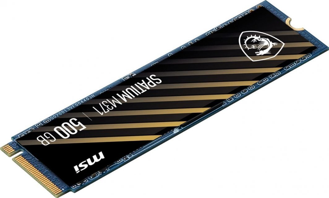 MSI Spatium M371 SSD, 500GB, M.2 2280 PCI-E x4 Gen3 NVMe - Thumbnail 5