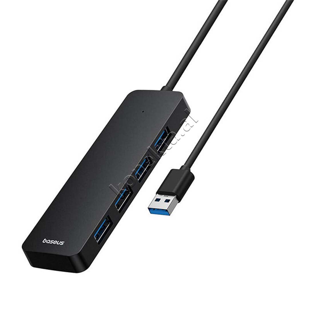 Baseus USB-A to USB-A 3.0 Adapter, Black - Thumbnail 5
