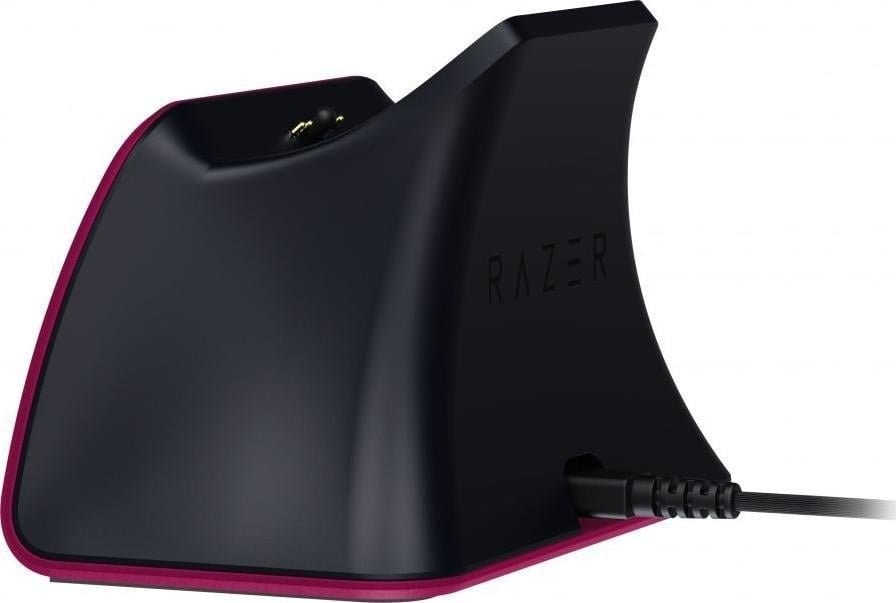 Razer DualSense Charging Station, Black/Pink - Thumbnail 4