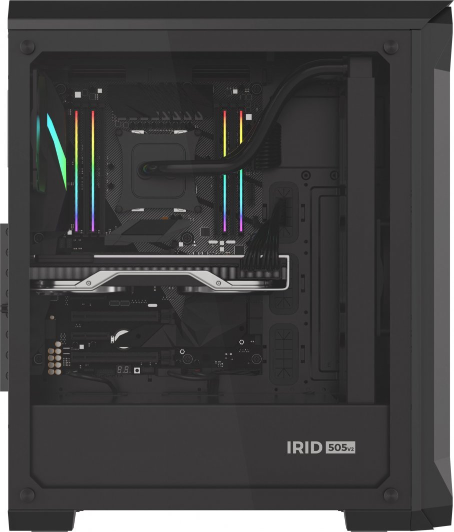 Genesis IRID 505 V2 Case, Midi Tower - Thumbnail 5