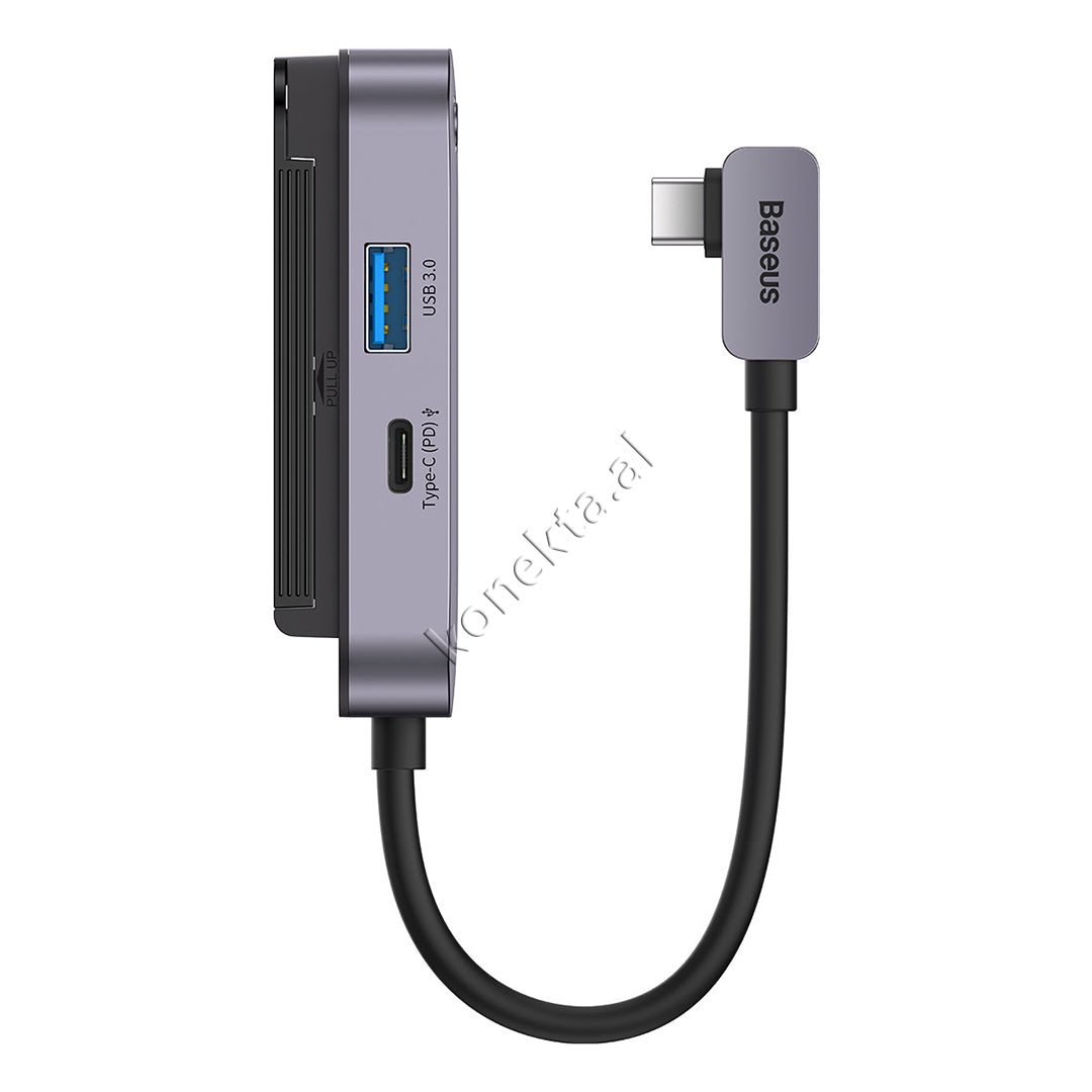 Baseus Multifunctional Type-C Adapter with Tablet Holder and Multiple Ports - Thumbnail 6