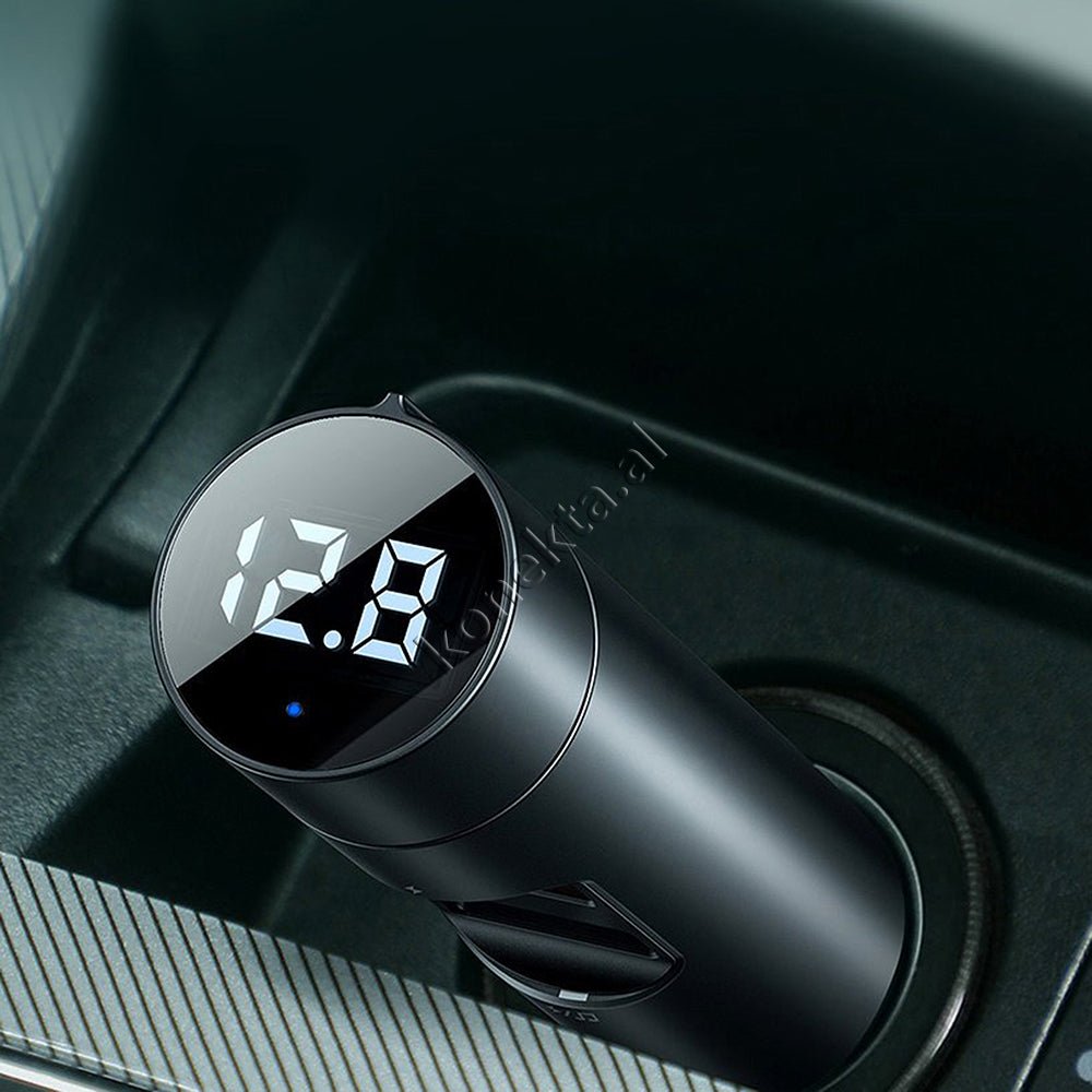 Baseus MP3 Bluetooth Car Charger, 18W Fast Charging - Thumbnail 15