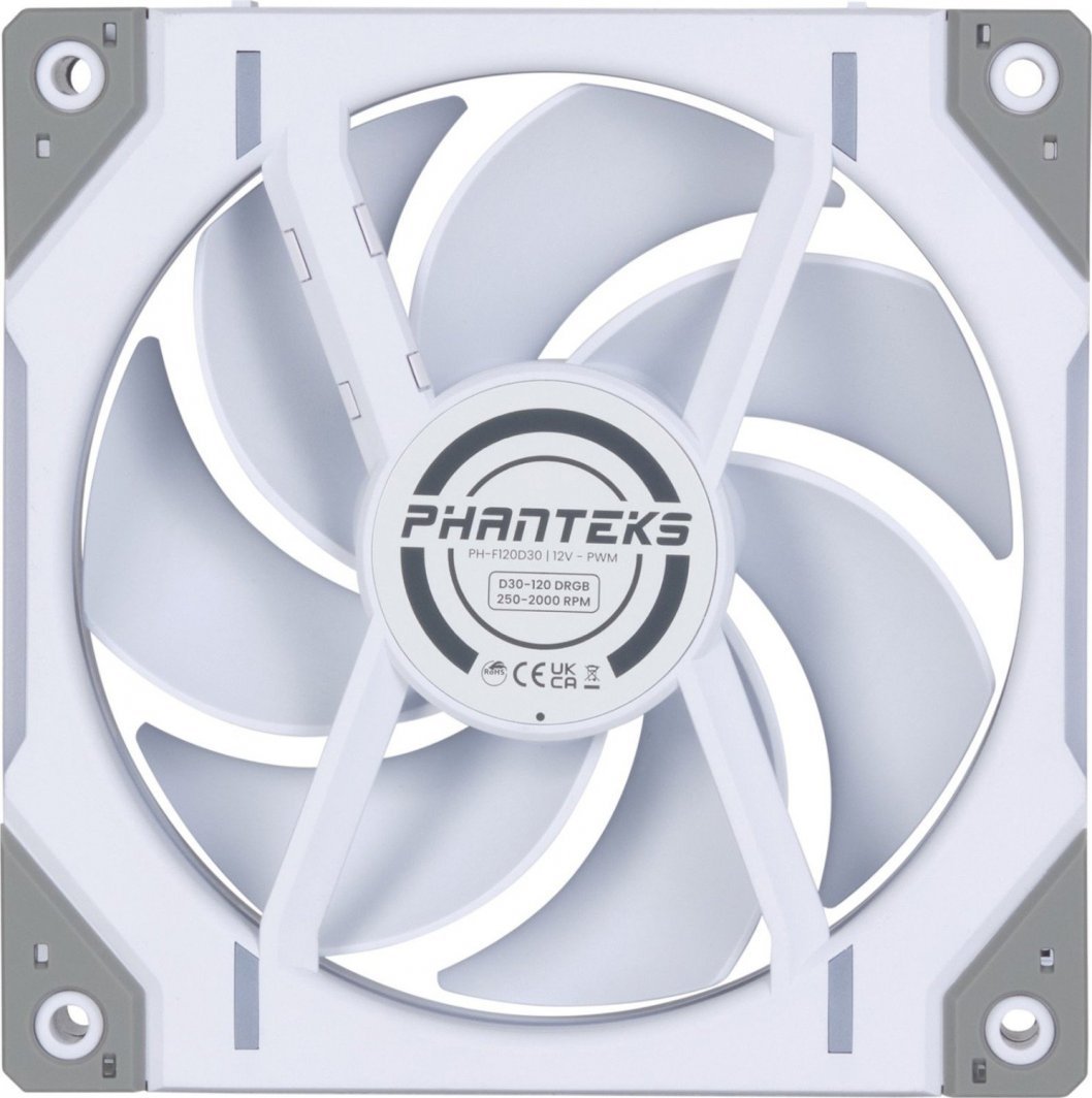 Phanteks D30-120 D-RGB Fan, 120 mm - Thumbnail 4