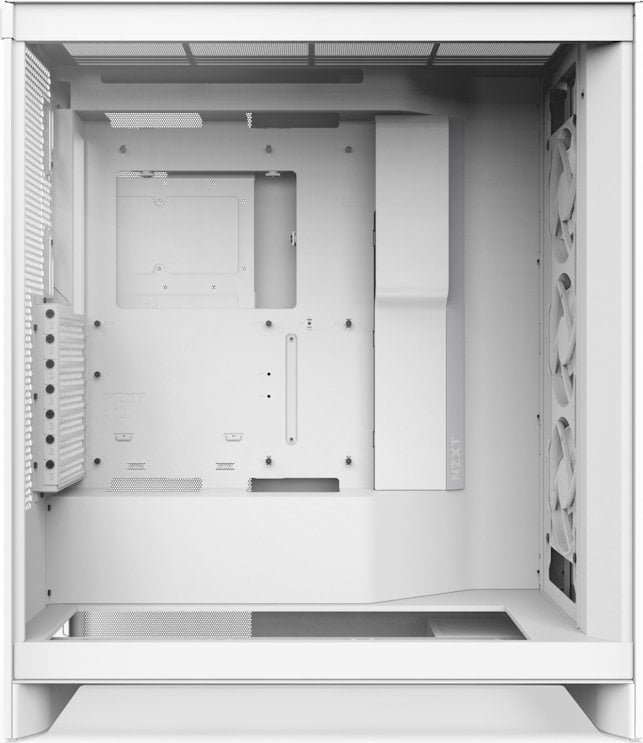 NZXT H7 Flow RGB Case, White, Midi Tower - Thumbnail 5