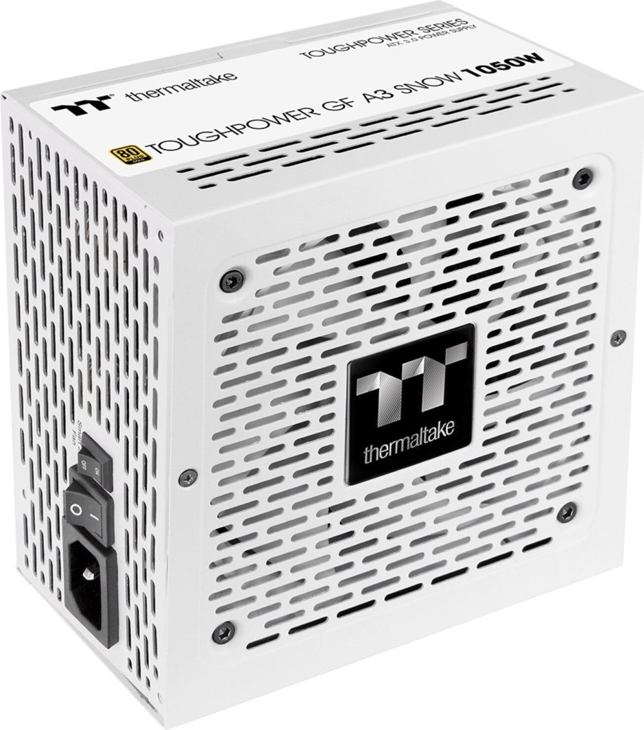Thermaltake Toughpower GF A3 Snow Power Supply, 1050W, ATX 3.0 - Thumbnail 5
