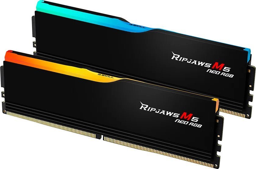 G.Skill Trident M5 Neo AMD RGB Memory, DDR5 32GB (2x16GB), 6000MHz, CL36 - Thumbnail 2