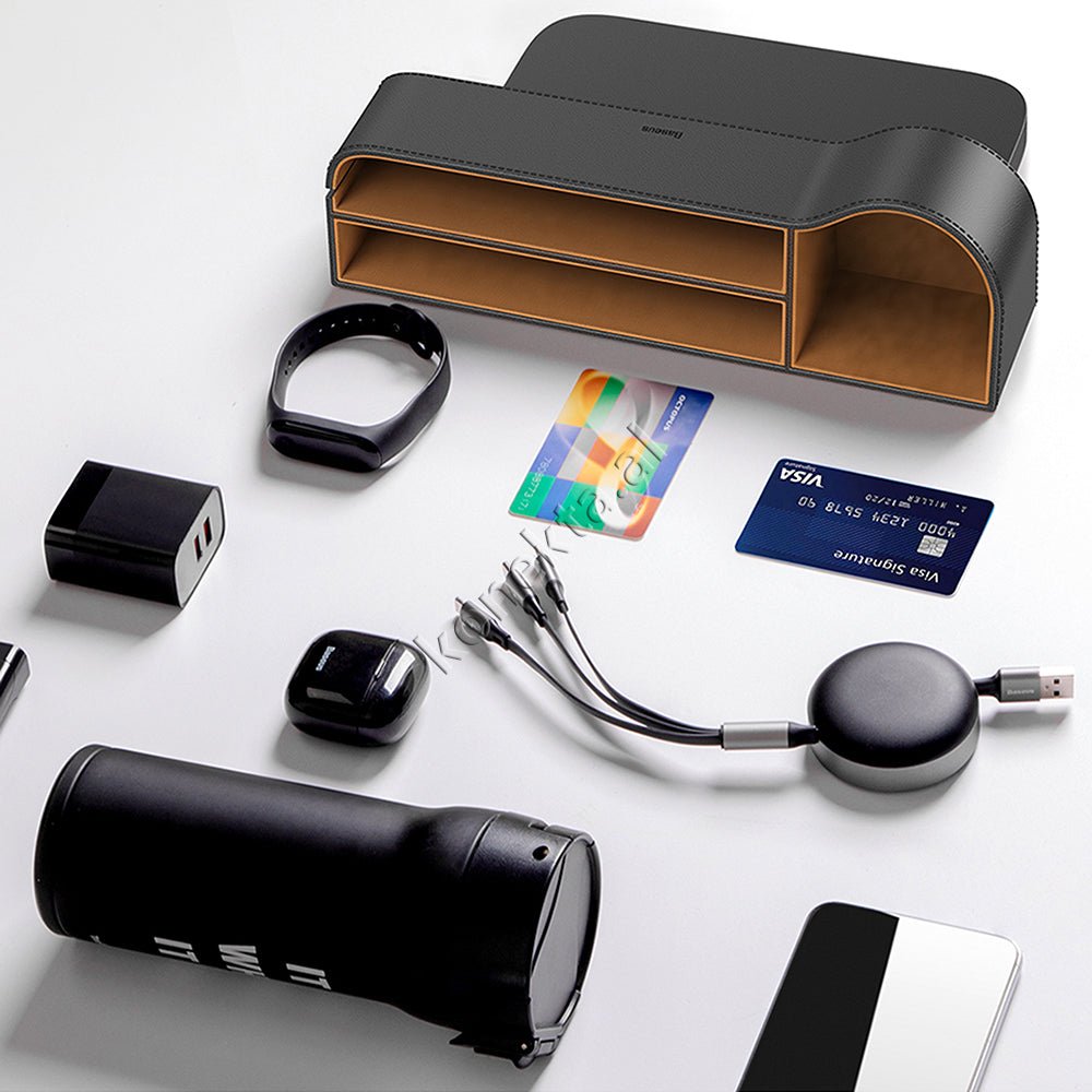 Baseus Car Phone and Object Holder, Black - Thumbnail 10