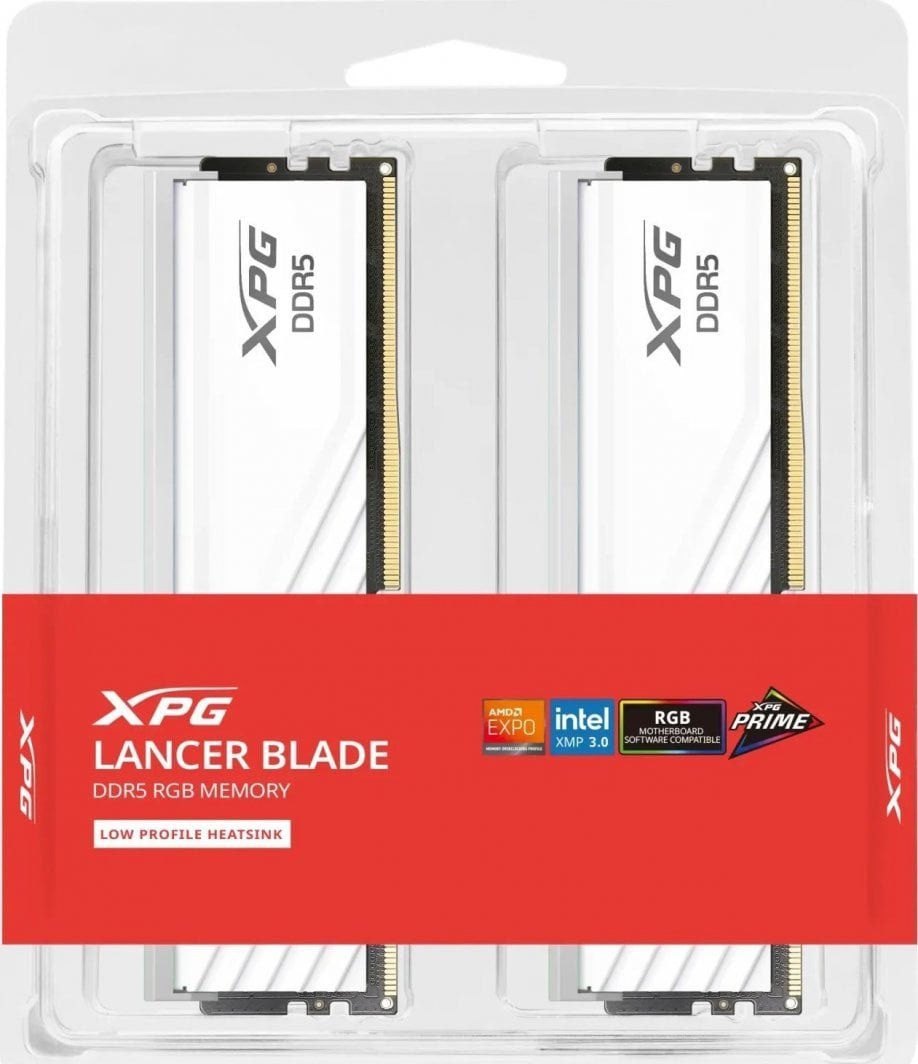 ADATA XPG Lancer Blade RGB Memory, DDR5, 32 GB, 6000 MHz, CL48 - Thumbnail 5