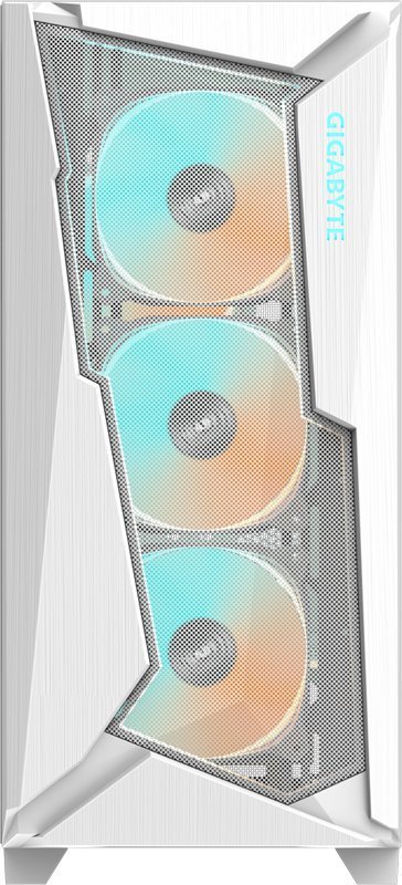 Gigabyte C301 Case Glass White V2, Midi Tower - Thumbnail 3