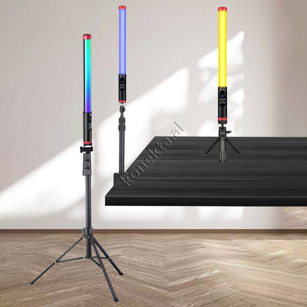 tjetertjeter Llambe Dore LED RGB Portative Per Foto dhe Video - Thumbnail 12