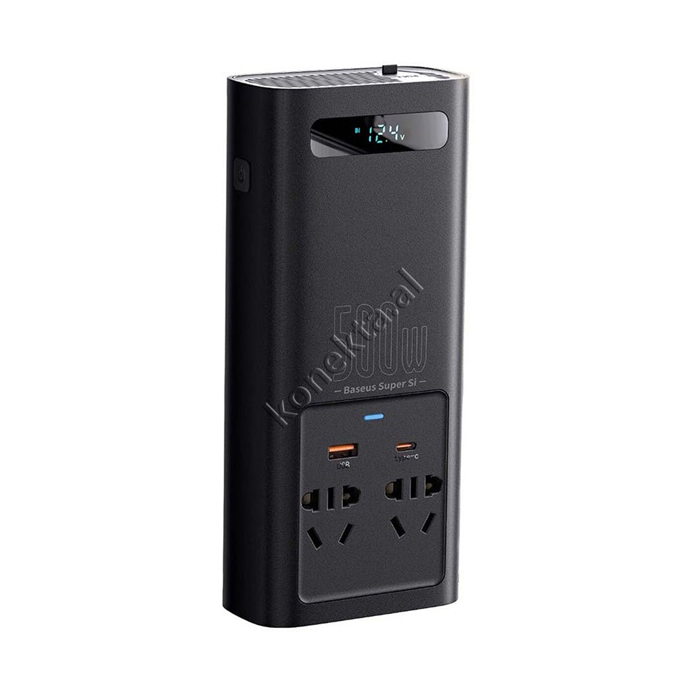 Baseus Konvertues Energjie, 500W, 4 Porta, E Zeze - Thumbnail 7
