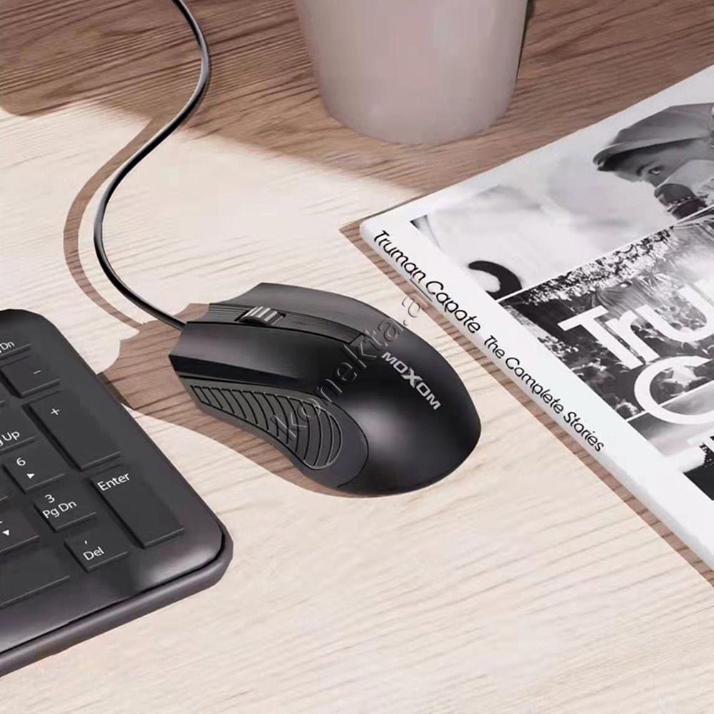 Moxom Gaming Mouse, Black - Thumbnail 3