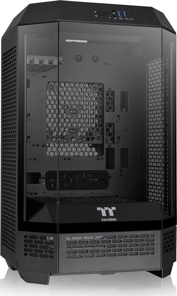 Thermaltake The Tower 300 Case, Black, Micro Tower - Image 1