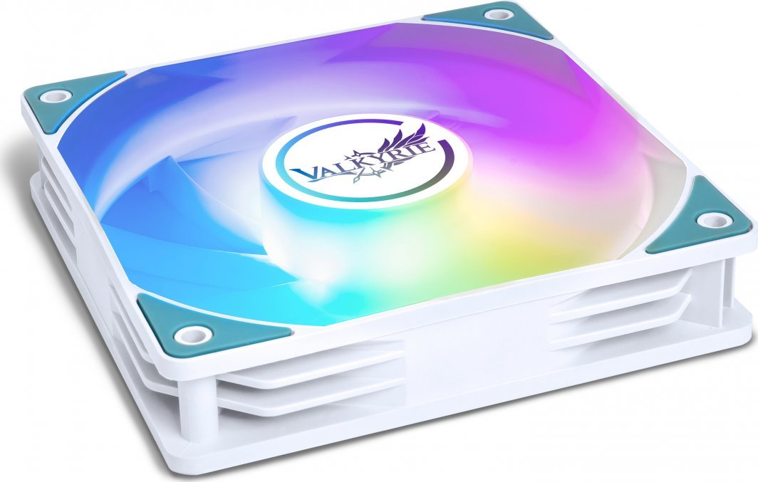 Valkyrie V12F ARGB Cooler, 120 mm, White - Thumbnail 2