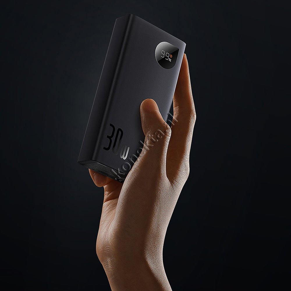 Baseus 20000mAh Power Bank, 30W, Black - Thumbnail 10