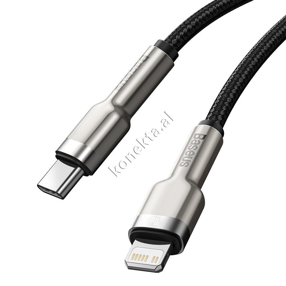Baseus Type-C to Lightning Charging Cable, 20W, 1m, White - Thumbnail 8