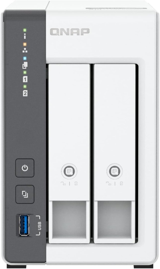 QNAP TS-216G NAS, 2-Bay, Quad-core CPU, 2.5GbE, 4GB RAM - Thumbnail 4