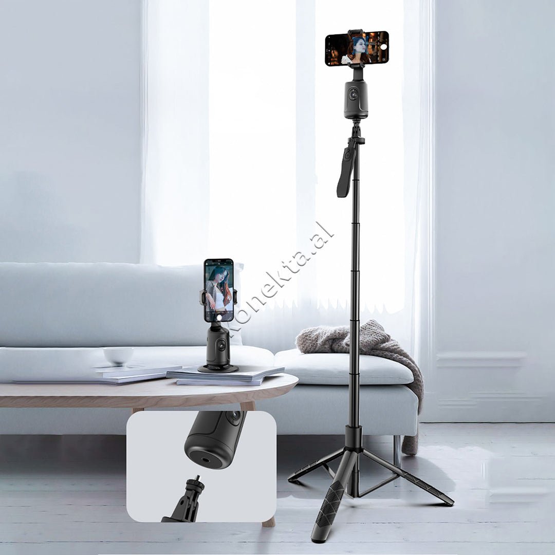 Tjetertjeter Gimbal Me Sensor Ndjekjeje Inteligjent 360° Per Tripod / Selfie Stick - Thumbnail 15