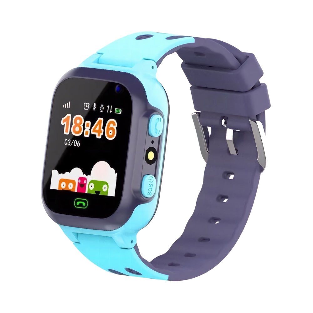 Kids E07 Smart Watch, Blue - Image 1