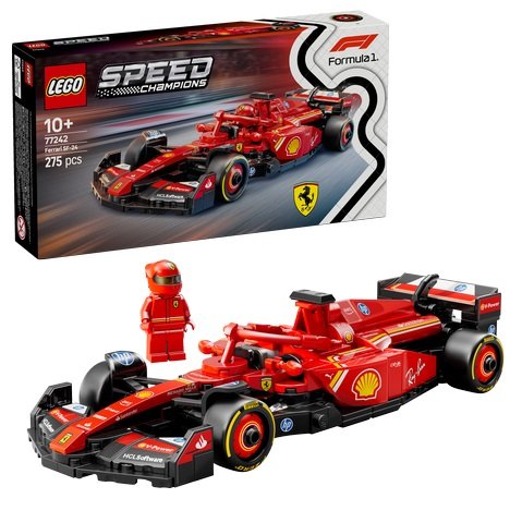 LEGO Ferrari SF-24 F1 Set, 275 Pieces - Image 1