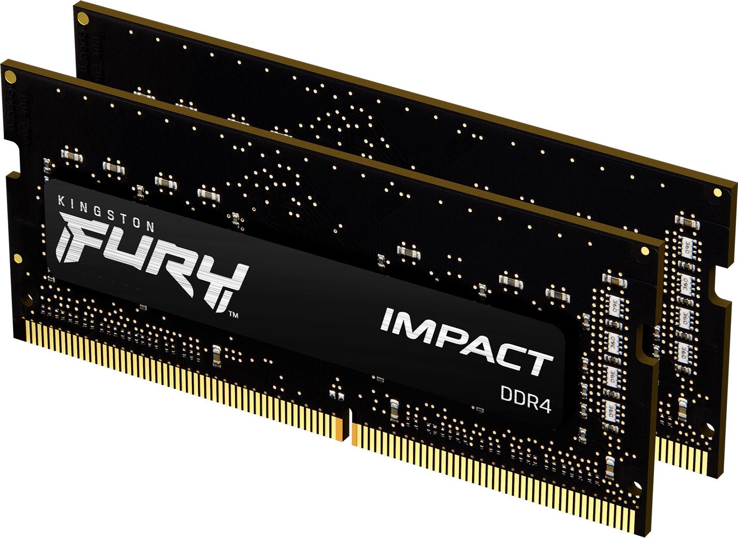 Kingston Fury Impact RAM, 16GB, DDR4, 3200MHz, CL20, SODIMM - Image 1