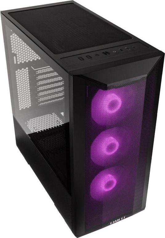 Lian Li LANCOOL II Mesh C RGB Case, Black, Midi Tower - Thumbnail 2