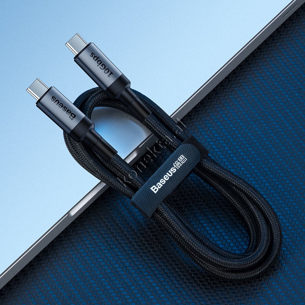 Baseus KLF 1m Type-C Cable, PD3.1 Gen2, 100W - Thumbnail 6