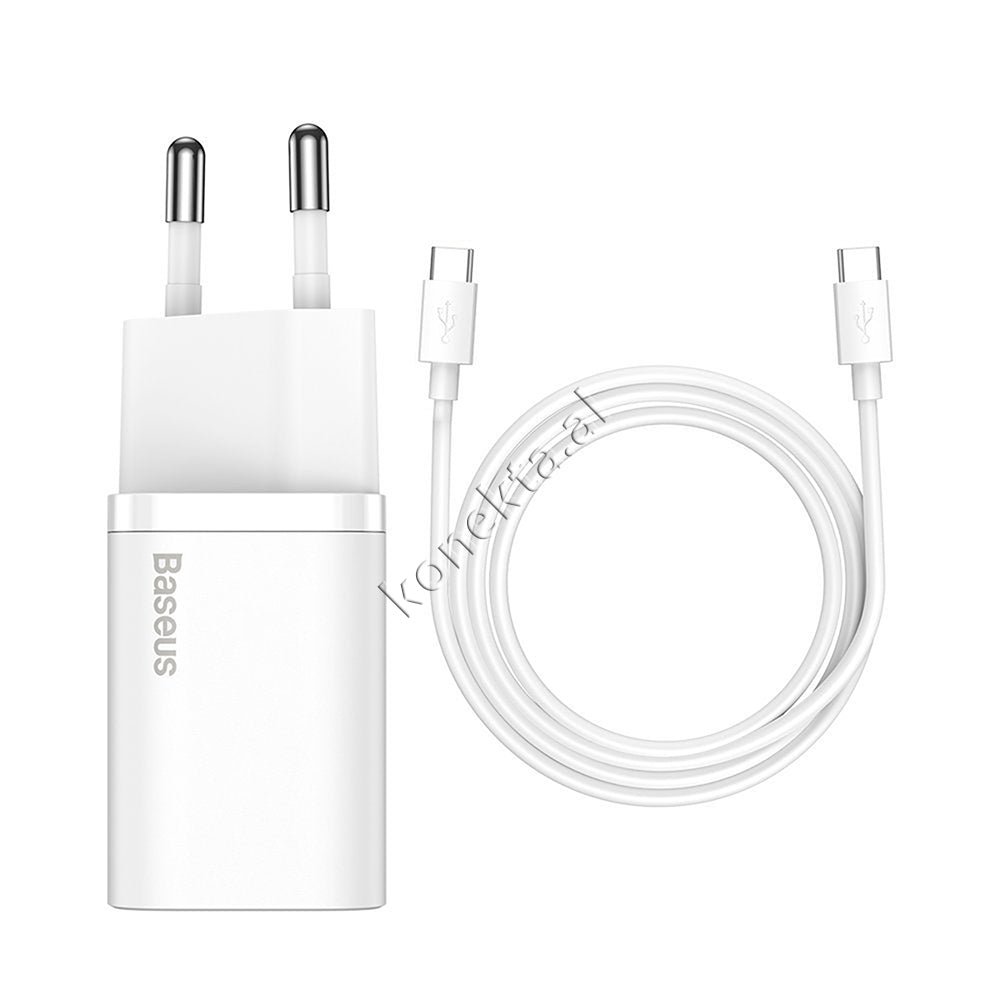 Baseus Charger with Type-C Port and 20W Charging Cable - Thumbnail 30
