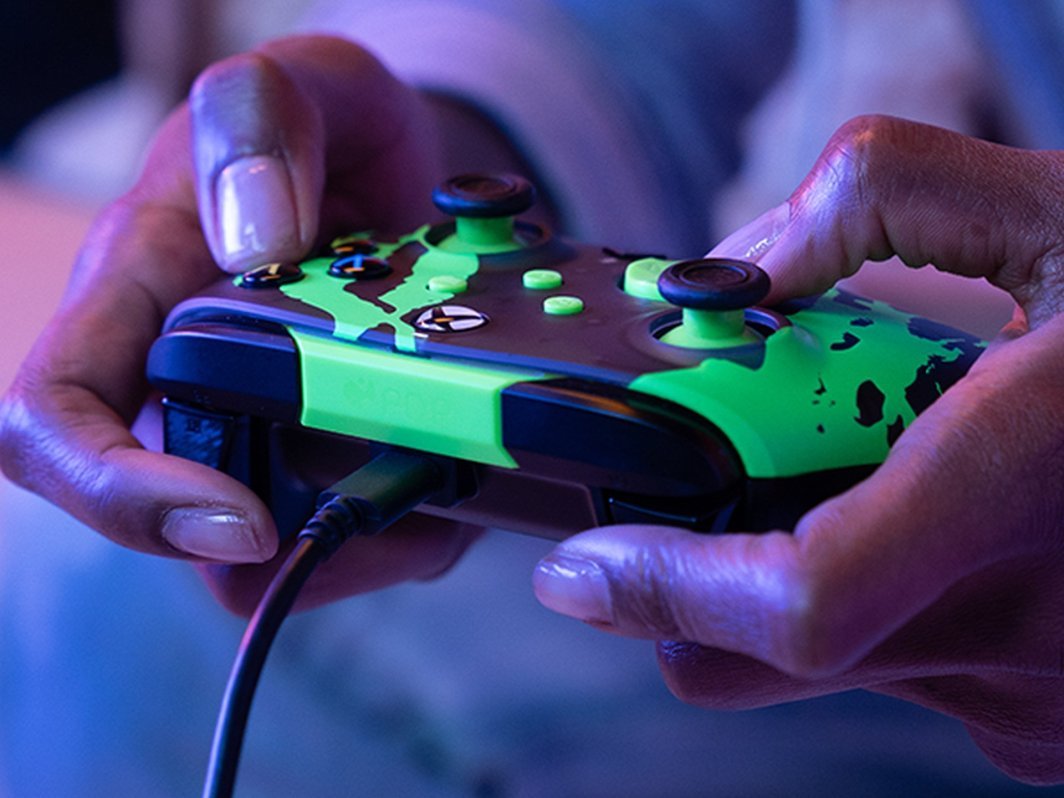 PDP XS Rematch Controller, Wired, Black / Green - Thumbnail 54