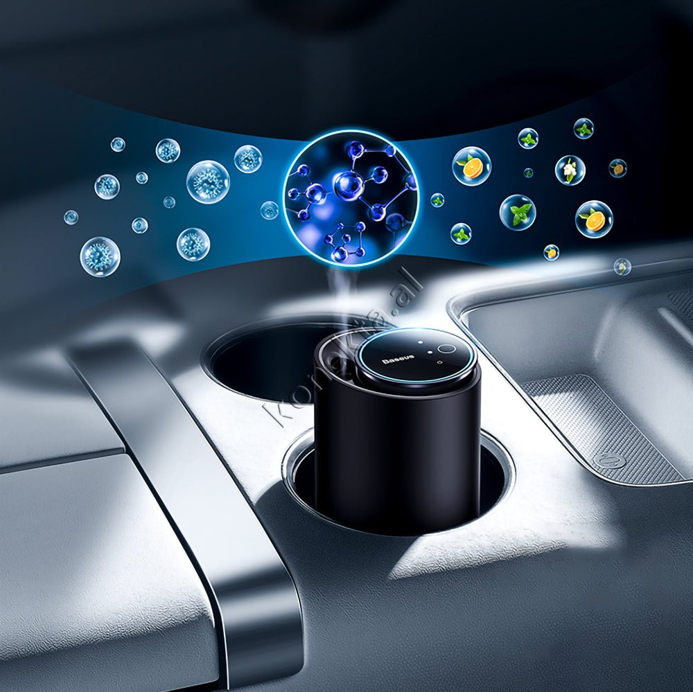 Baseus Car Air Humidifier and Aromatizer, Black - Thumbnail 16