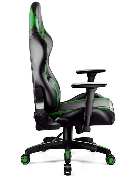 Diablo Chairs X-Horn 2.0 Chair, Black / Green - Thumbnail 4