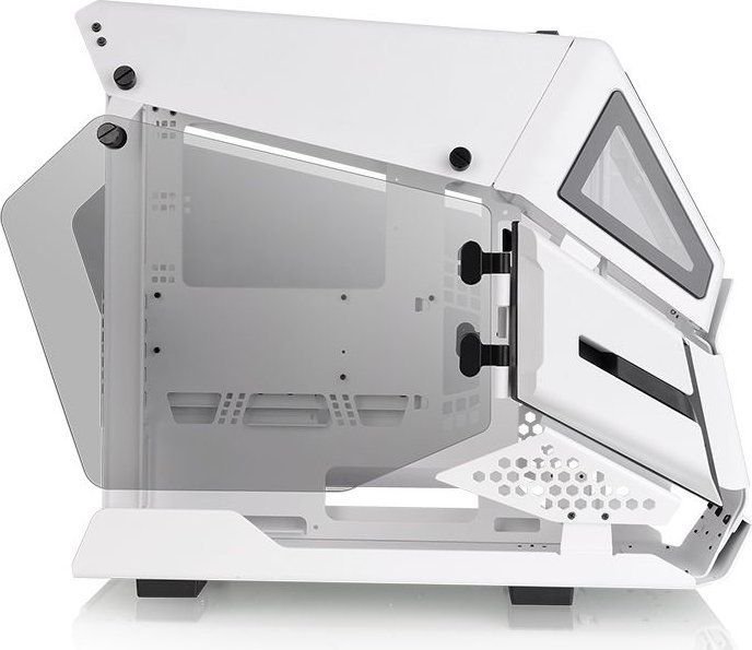 Thermaltake AH T200 Micro Case, White, Mini Tower - Thumbnail 3