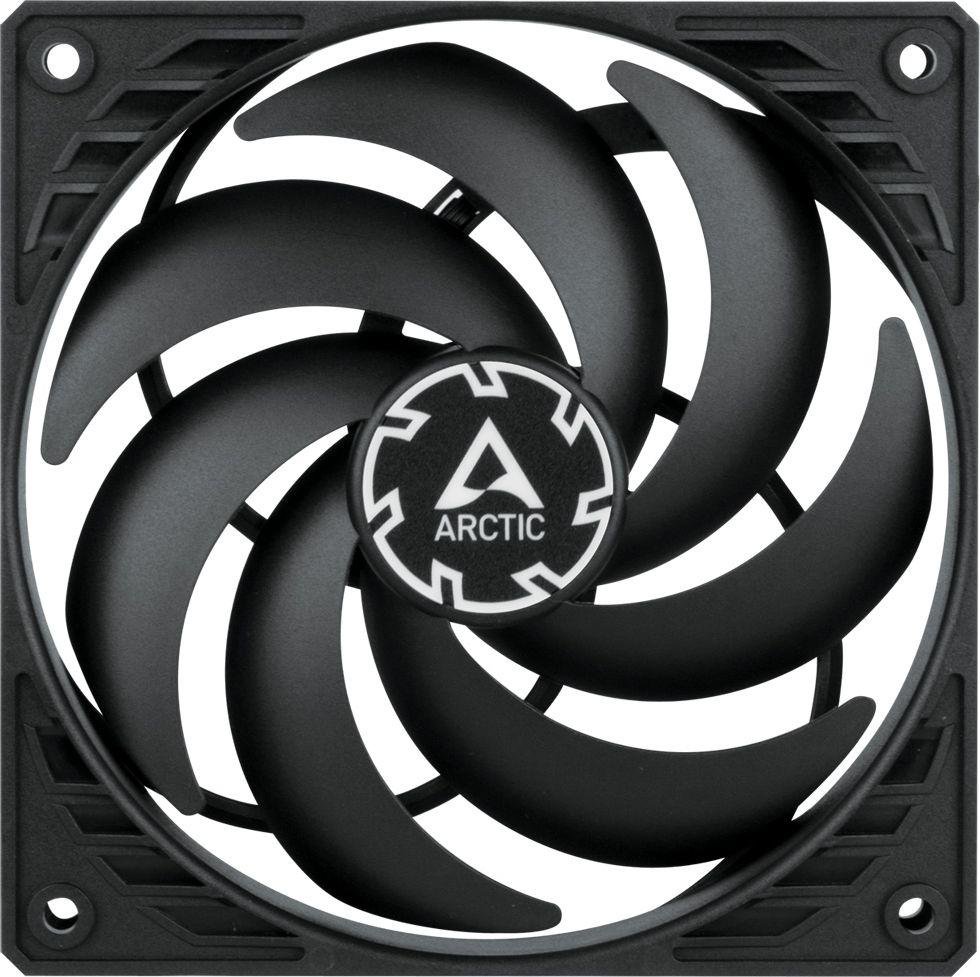 Arctic P12 Slim Fan, 3 Pieces, Black - Thumbnail 3