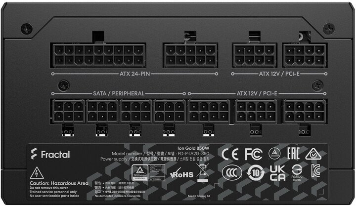 Fractal Design Ion Gold FD-P-IA2G-850 Power Supply, 850W - Thumbnail 3